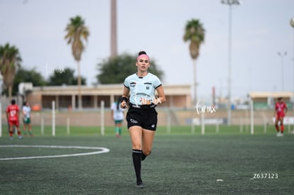 Selene Figueroa, árbitra | Santos Laguna vs Mazatlán femenil sub19