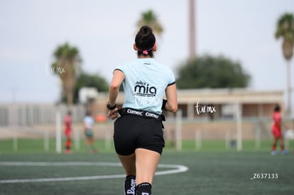 Selene Figueroa, árbitra | Santos Laguna vs Mazatlán femenil sub19