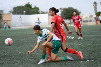 Jennifer Escareño, Frida Dominguez | Santos Laguna vs Mazatlán femenil sub19