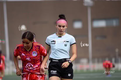 Selene Figueroa, árbitra | Santos Laguna vs Mazatlán femenil sub19