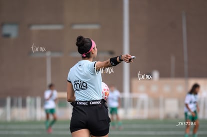 Selene Figueroa, árbitra | Santos Laguna vs Mazatlán femenil sub19