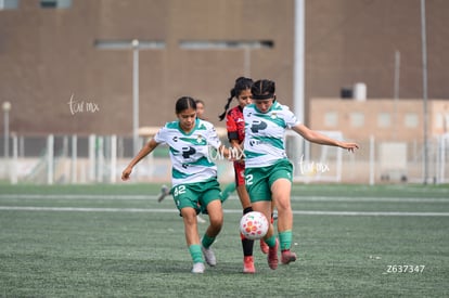 Tania Baca, Jennifer Escareño | Santos Laguna vs Mazatlán femenil sub19
