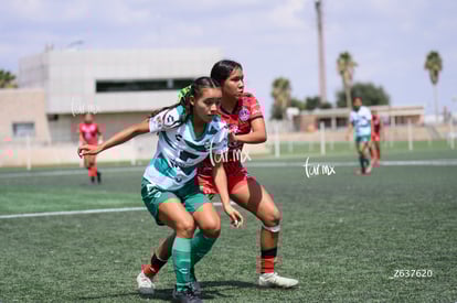 Bethzabeth Barrón, Melina Cariño | Santos Laguna vs Mazatlán femenil sub19