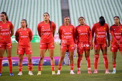 Nubia Estrada, Ana Torres, Avril Navarro | Santos Laguna vs Necaxa femenil