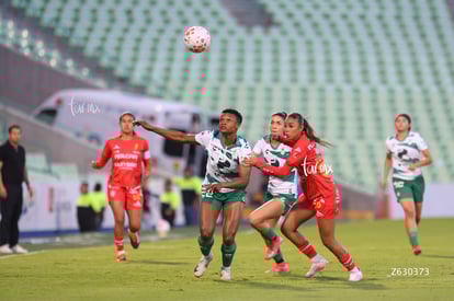 Vivian Ikechukwu, Nubia Estrada | Santos Laguna vs Necaxa femenil