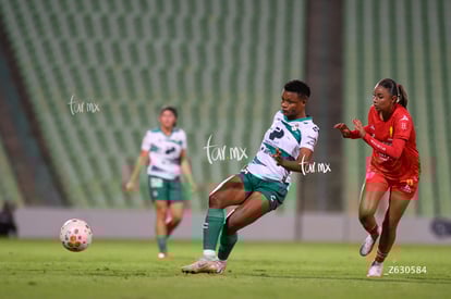 Vivian Ikechukwu, Nubia Estrada | Santos Laguna vs Necaxa femenil