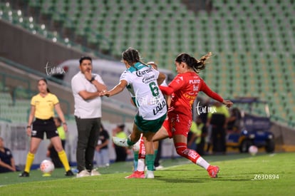 Havi Ibarra, Iraida Fernández | Santos Laguna vs Necaxa femenil