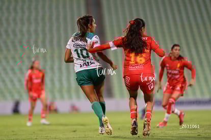 Mayra Santana, Samantha Calvillo | Santos Laguna vs Necaxa femenil