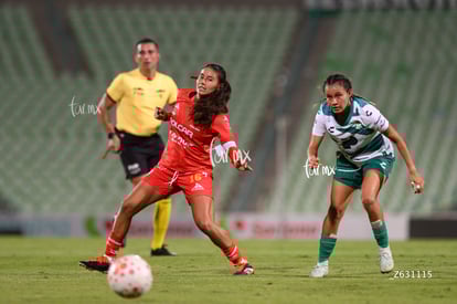 Havi Ibarra, Samantha Calvillo | Santos Laguna vs Necaxa femenil