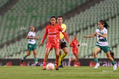 Doménica Rodríguez, Samantha Calvillo | Santos Laguna vs Necaxa femenil