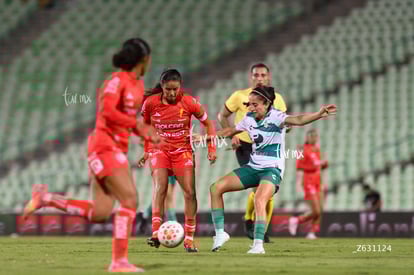 Doménica Rodríguez, Samantha Calvillo | Santos Laguna vs Necaxa femenil