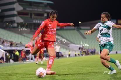 Havi Ibarra, Winibian Peralta | Santos Laguna vs Necaxa femenil