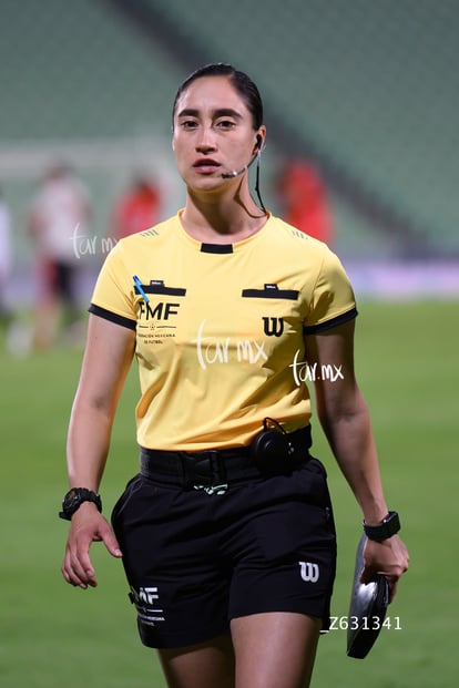 árbitra | Santos Laguna vs Necaxa femenil