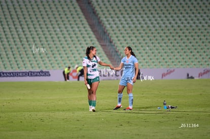 María Peraza, Jennifer Amaro | Santos Laguna vs Necaxa femenil