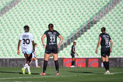 Michelle González, Chinwendu Ihezuo, Alessandra Ramirez | Santos Laguna vs Pachuca femenil