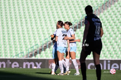 celebran gol, Myra Delgadillo | Santos Laguna vs Pachuca femenil