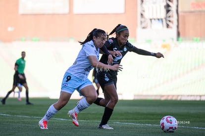 Verónica Corral, Diana Anguiano | Santos Laguna vs Pachuca femenil