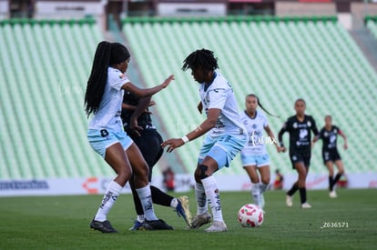 Yirleidis Quejada, Ohale Osinachi | Santos Laguna vs Pachuca femenil