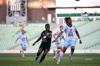 Ohale Osinachi, Sandra Nabweteme | Santos Laguna vs Pachuca femenil