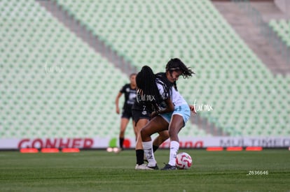 Doménica Rodríguez, Yirleidis Quejada | Santos Laguna vs Pachuca femenil