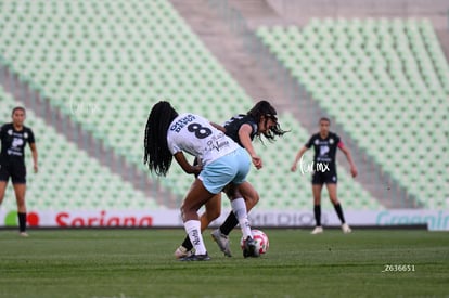 Doménica Rodríguez, Yirleidis Quejada | Santos Laguna vs Pachuca femenil