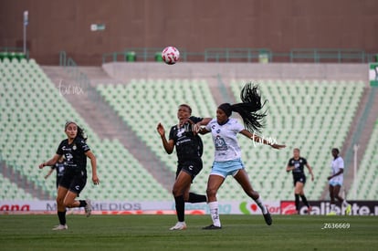 Vivian Ikechukwu, Yirleidis Quejada | Santos Laguna vs Pachuca femenil