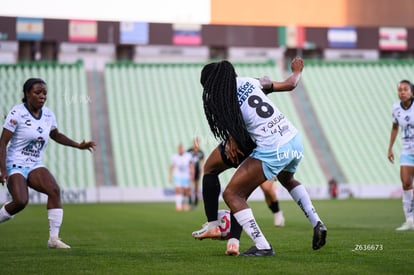 Vivian Ikechukwu, Yirleidis Quejada | Santos Laguna vs Pachuca femenil