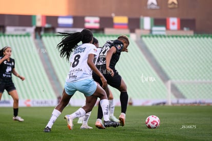 Vivian Ikechukwu, Yirleidis Quejada | Santos Laguna vs Pachuca femenil