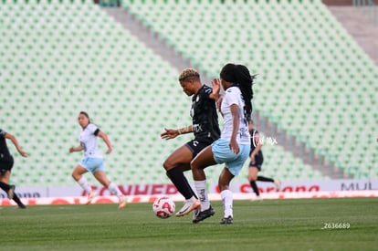 Vivian Ikechukwu, Yirleidis Quejada | Santos Laguna vs Pachuca femenil