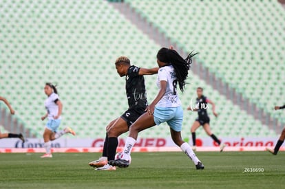 Vivian Ikechukwu, Yirleidis Quejada | Santos Laguna vs Pachuca femenil