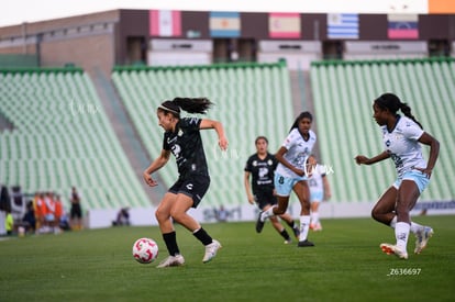 Doménica Rodríguez, Ayooluwa Oke | Santos Laguna vs Pachuca femenil