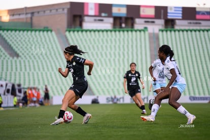 Doménica Rodríguez, Ayooluwa Oke | Santos Laguna vs Pachuca femenil