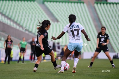 Doménica Rodríguez, Ayooluwa Oke | Santos Laguna vs Pachuca femenil