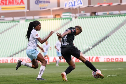 Vivian Ikechukwu, Yirleidis Quejada | Santos Laguna vs Pachuca femenil