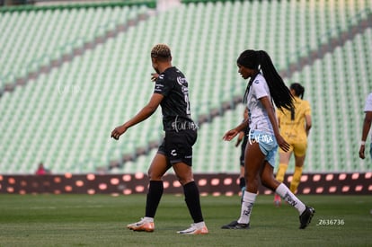 Vivian Ikechukwu, Yirleidis Quejada | Santos Laguna vs Pachuca femenil