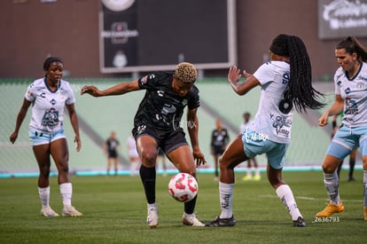 Vivian Ikechukwu, Yirleidis Quejada | Santos Laguna vs Pachuca femenil