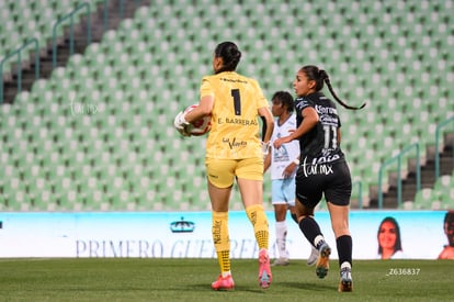 Mayra Santana, Esthefanny Barreras | Santos Laguna vs Pachuca femenil