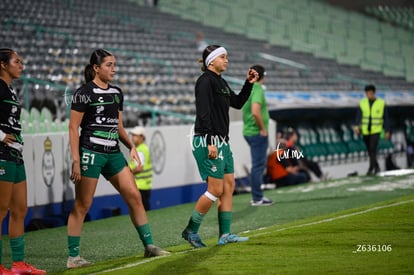 Julia De Santiago, Britany Hernández | Santos Laguna vs Puebla femenil