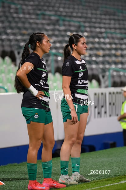 Frida Cussin, Julia De Santiago | Santos Laguna vs Puebla femenil