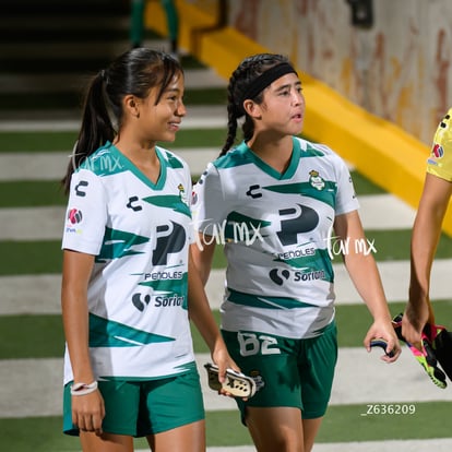 Renata Ramírez, Tania Baca | Santos Laguna vs Puebla femenil