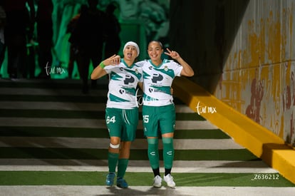 Britany Hernández, Anette Vázquez | Santos Laguna vs Puebla femenil