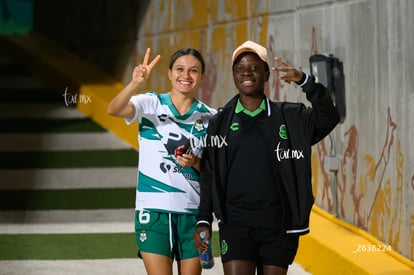 Havi Ibarra, Sandra Nabweteme | Santos Laguna vs Puebla femenil