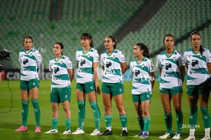 Alexa Hernández, Judith Félix, Yessenia Novella, Mayra Sant | Santos Laguna vs Puebla femenil