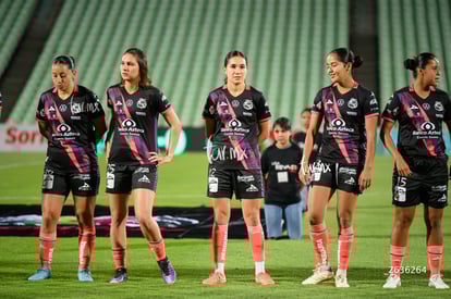 Paulina Suárez, Lourdes Martínez, Miriam García | Santos Laguna vs Puebla femenil