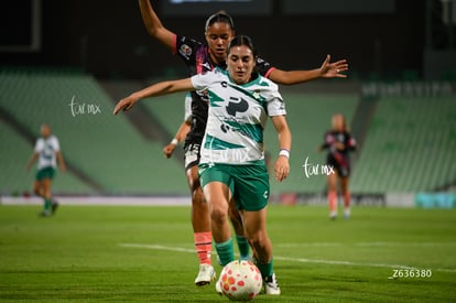 Jaqueline González, Judith Félix | Santos Laguna vs Puebla femenil