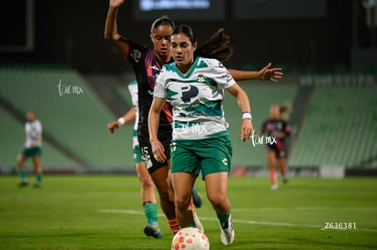 Jaqueline González, Judith Félix | Santos Laguna vs Puebla femenil