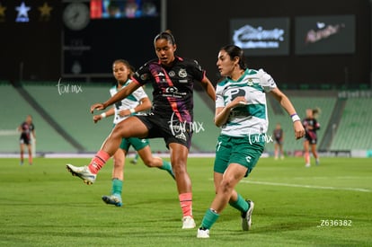 Jaqueline González, Judith Félix | Santos Laguna vs Puebla femenil
