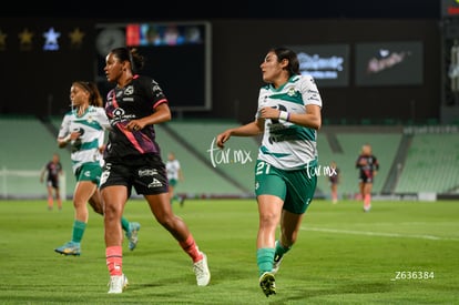 Jaqueline González, Judith Félix | Santos Laguna vs Puebla femenil