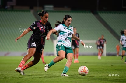 Judith Félix, Jaqueline González | Santos Laguna vs Puebla femenil
