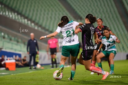 Judith Félix, Lourdes Martínez | Santos Laguna vs Puebla femenil